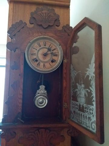 Relógio de Parede Ansonia Americano 1920 Original