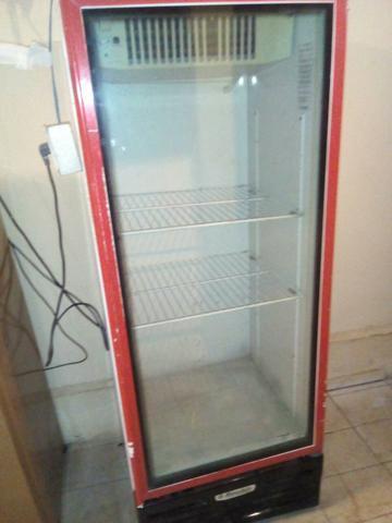 Freezer Vertical Porta Vidro