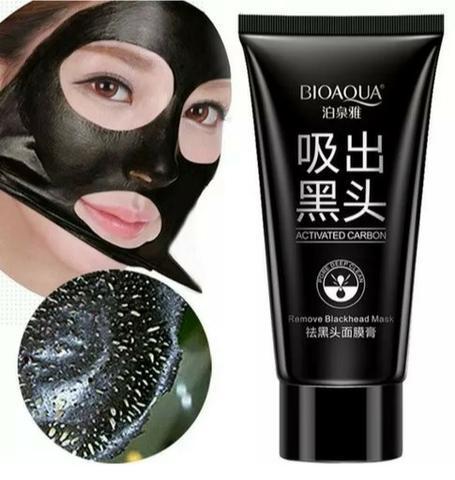 Mascara Negra Anti Acne Bioaqua Removedora De Cravos 60g