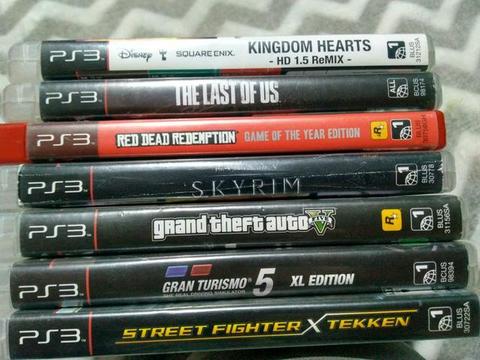 Jogos PS3 7 por 299