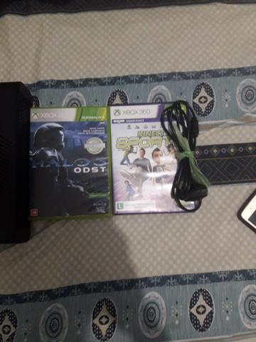 Vendo xbox 360 novo com 2 jogos gratis