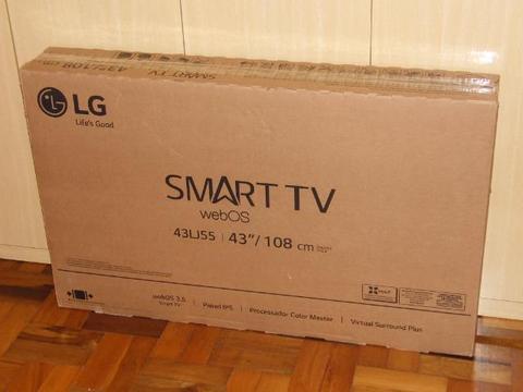 Smart TV LG led 43 pol full hd wifi Netflix nova na caixa em P.Alegre-rs