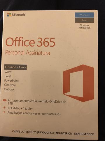 Office 365 original - assinatura anual