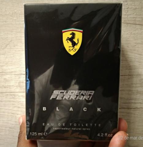 Perfume Ferrari Black 125ml Scuderia Original Importado Eua