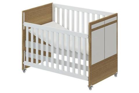 Berço (NOVO) Wood Divicar Mini Cama com Colchão