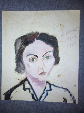 Roberto Burle Marx, obra original assinada e datada pelo artista