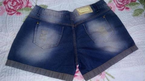 Bermuda jeans feminina 55,00