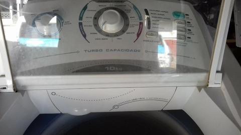 Urgente maquina de lavar 10 kilos semi nova