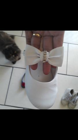 Sapato branco 28