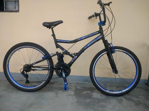 Bicicleta aro 26 18 marchas vendo ou troco