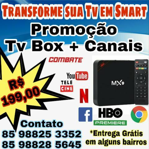 Box Tv + Canais