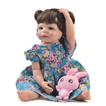 Boneca Bebê Reborn Renascer 100% Silicone -Oferta Loja TopFlay