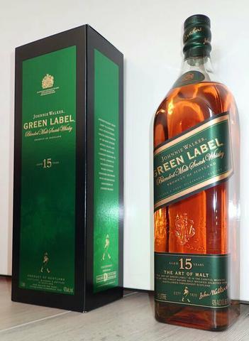 Whisky Johnnie Walker Green Label 15a 1L