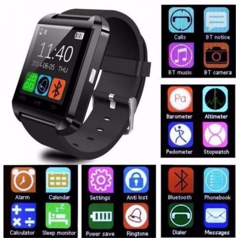 Relogio Smartwatch U8 Inteligente Bluetooth Android/Iphone