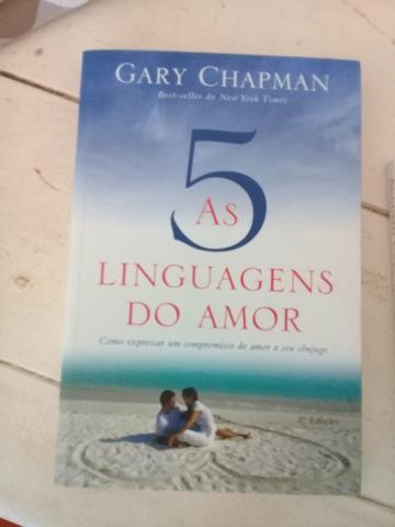 Livro As cinco linguagens do amor. Do autor Gary Chapman