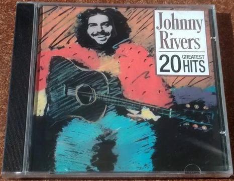 Cd Johnny Rivers - 20 Greatest Hits (Novo,Original & Lacrado)