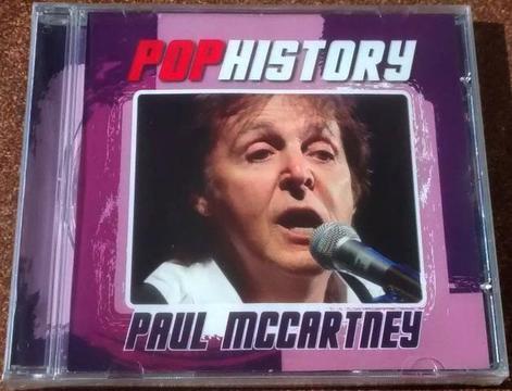 Cd Paul Mccartney ( Pop History - Coletânea ) Novo,Original & Lacrado