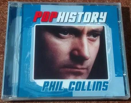Cd Phil Collins ( Pop History - Coletânea ) Novo,Original & Lacrado