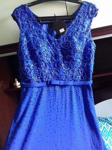 Vestido de Festa Azul