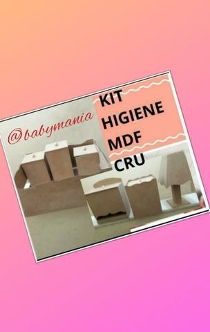 Kit higiene em MDF