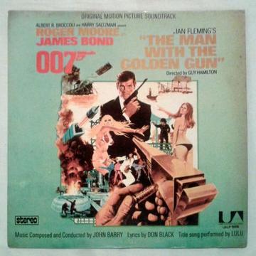 LP Vinyl 007 James Bond - The Man With The Golden Gun - Vinil Raro -1975