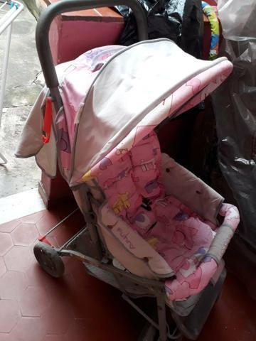 Troco um carrinho de bebê funny rosa grande por um carrinho de passeio guarda chuva