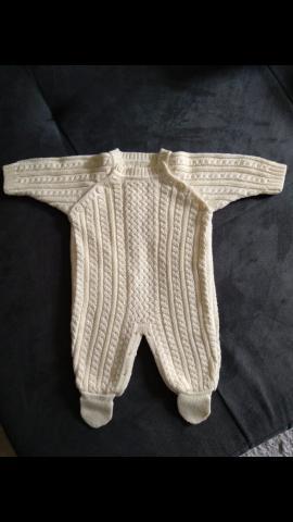 Saída de Maternidade em tricot