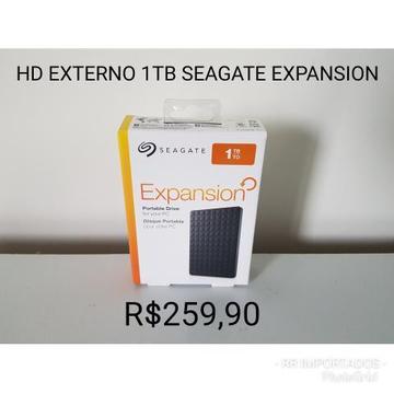 HD Externo 1TB seagate Expansion LACRADO