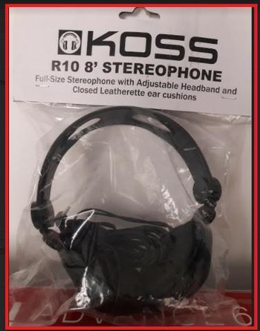 Fone de ouvido koss r10. promoção. produto novo. somos loja física