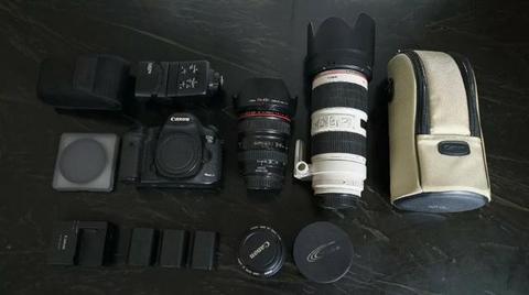 Kit Canon Fotógrafo Profissional - 5d Mark Iii + Lentes