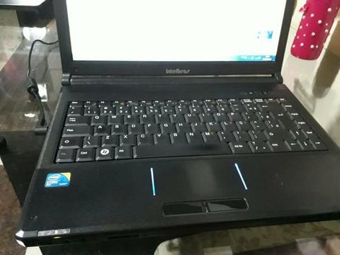 Notebook Intelbras, Com GARANTIA processador core 2 duo, 4GB RAM, 500GB de HD