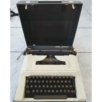 R$120 Remington branca Máquina de datilografia antiga