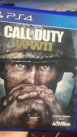 Vendo ou troco cod ww2 dublado ps4