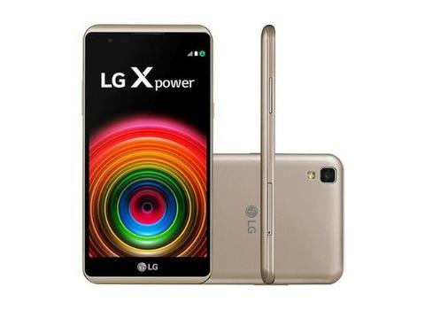 LG X Power Tela HD 5.3' Quadcore Câmera 13MP (+Capa e Película) Até 10x Cartão