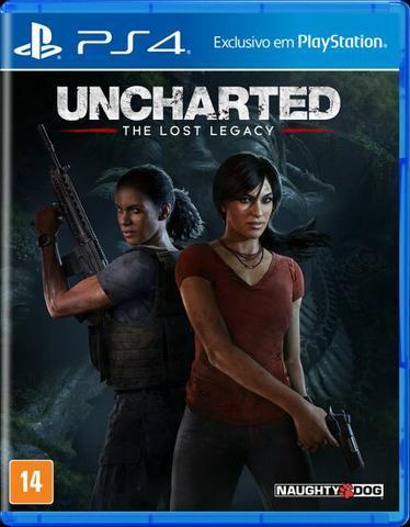 Uncharted the lost legacy mídia física