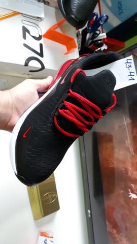 Nike Air Max 270 preto vermelho 41,43,* novo Zerado na caixa aceito cartão entrego