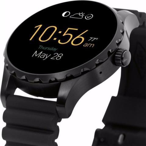 Relógio Fossil Q Marshal Gen 2 Black Smartwatch FTW2107
