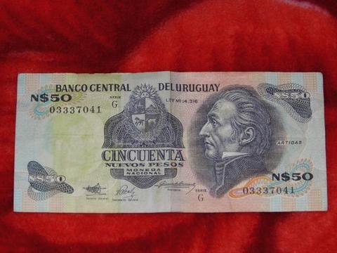 50 novos pesos moeda Uruguaia bem novinha produto para colecionadores
