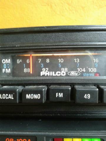 Vendo radio philco ford e equalizador tojo
