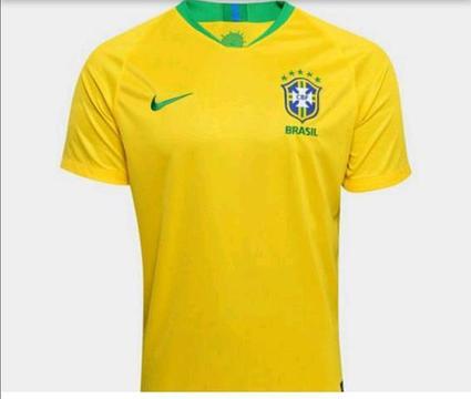 Camiseta Seleção Brasileira CBF I 2018 Masculino