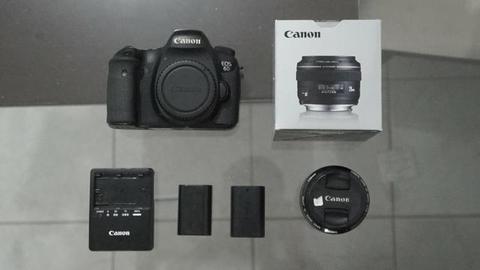 Canon 6D + lente canon 28mm 1.8