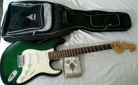 Guitarra+capa+pedaleira 450