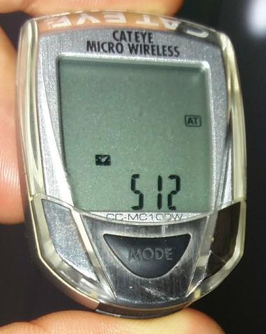 Cateye Micro Wireless MC100W sem sensor