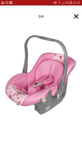 Bebê conforto rosa