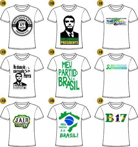 Camisas Bolsonaro Varias estampas!