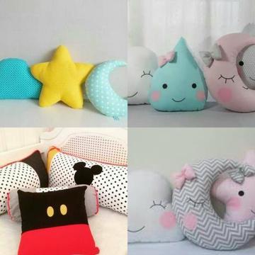 Almofadas personalizado para quarto de bebê e criança