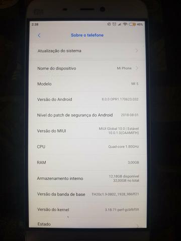 Xiaomi Mi5 Madeira (trocas)