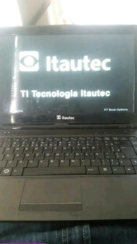 Notebook itautec i3, 500 hd, 4 g de ram, hdmi e bateria durando