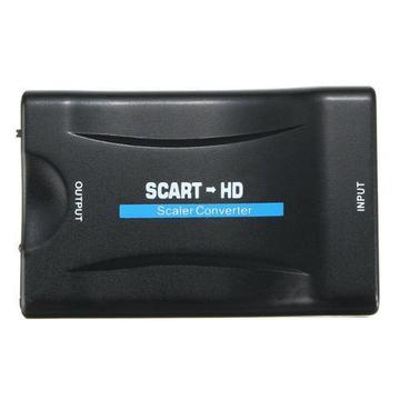 Conversor Scart Para Hdmi 1080p + Adaptador De Audio Video