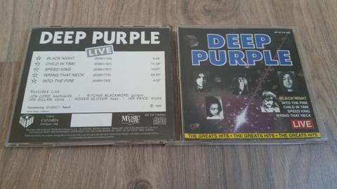 Deep Purple - The Greats Hits Live (Importado)